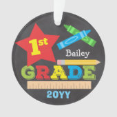 Tableau de bord de première année couleur (devant)