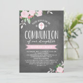 Tableau de bord des fleurs florales | Invitation à (Debout devant)