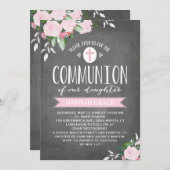 Tableau de bord des fleurs florales | Invitation à (Devant / Derrière)