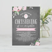 Tableau de bord des fleurs florales | Invitation C (Debout devant)