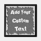 Tableau De Bord Et Bordure Sauvage Découpe Magnet (Devant)