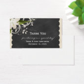 Tableau de bord et Merci blanc Lily (Bureau)