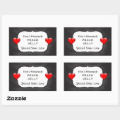 Tableau de bord Étiquette de la purée de confiture (Feuille)