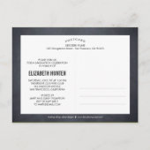 Tableau de bord Faire-part de l'évaluation de démo (Dos)