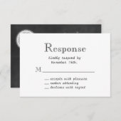 Tableau de bord floral RSVP (Devant / Derrière)