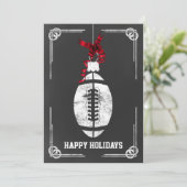 tableau de bord footballeur cartes de Noël (Debout devant)