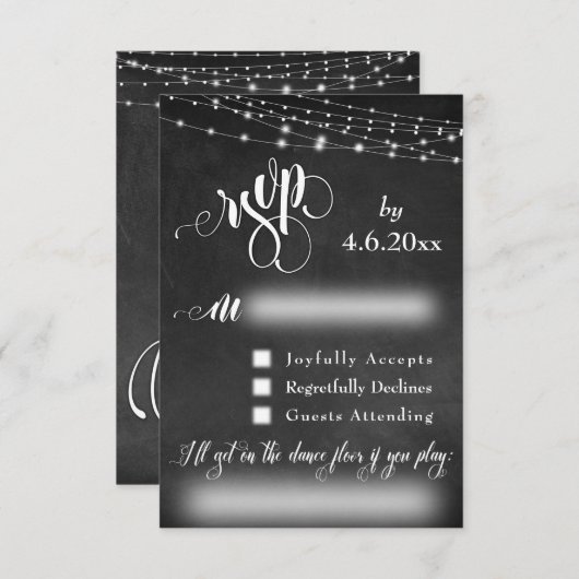 Tableau de bord, lumières et script RSVP avec dema (Devant / Derrière)