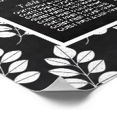 Tableau de bord Mariage feuille florale tableau de (Coin)