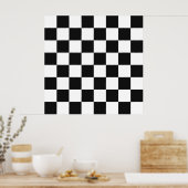 Tableau de bord noir et blanc (Cuisine)