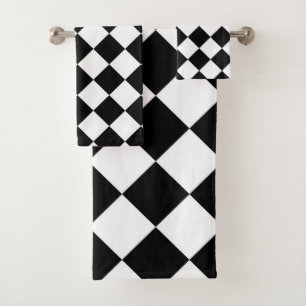 Tableau de bord noir et blanc À damiers Drapeau