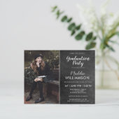 Tableau de bord Photo Graduation Party Invitation (Debout devant)