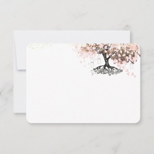 Tableau de bord Pink Heart Leaf Merci de l'arbre (Devant)