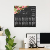 Tableau de bord PixDezines+roses vintages/tableau  (Bureau à domicile)