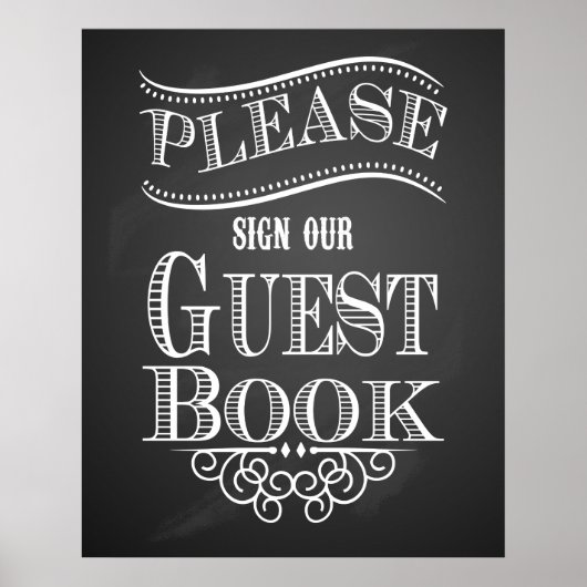 Tableau de bord "S'il vous plaît signer notre livr (Devant)