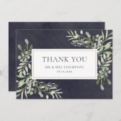 Tableau de bord vert Merci Feuille (Devant / Derrière)