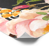 Tableau de bord Vintage Mariage floral (Coin)