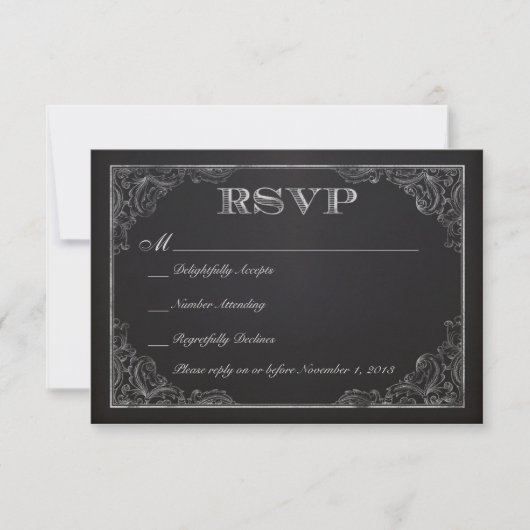 Tableau de bord vintage RSVP (Devant)