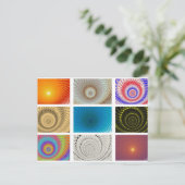 Tableau de carte postale de cercles (Debout devant)