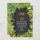 Tableau de cartes de Merci d'insecte d'insecte (Devant / Derrière)