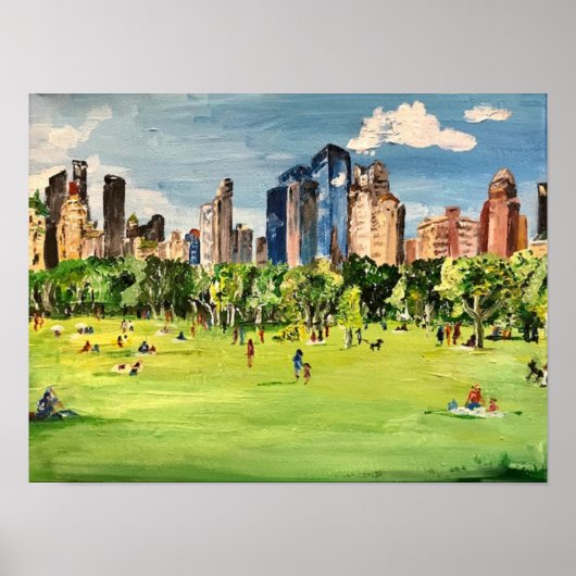 Tableau de "Central Park" de Willowcatdesigns (Devant)