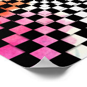 Tableau de contrôle op art Rainbow love (Coin)