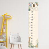 Tableau de croissance B Monogramme personnalisé Sa