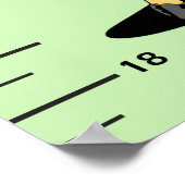 Tableau de croissance de la girafe à long cou Ajou (Coin)