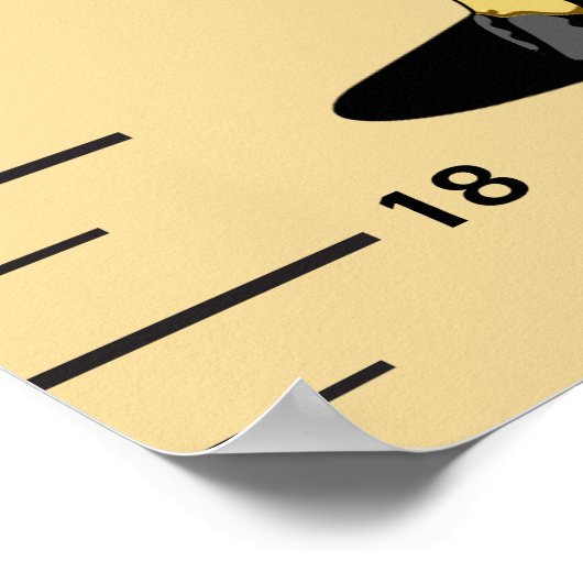 Tableau de croissance de la girafe à long cou Ajou (Coin)