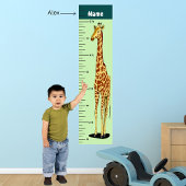 Tableau de croissance de la girafe à long cou Ajou