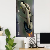 Tableau de croissance de vaisseau spatial (Bureau à domicile)