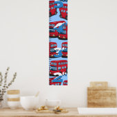 Tableau de croissance des autobus de Londres. (Cuisine)