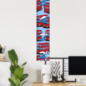 Tableau de croissance des autobus de Londres. (Bureau à domicile)