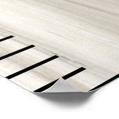 Tableau de croissance du bébé en bois personnalisé (Coin)