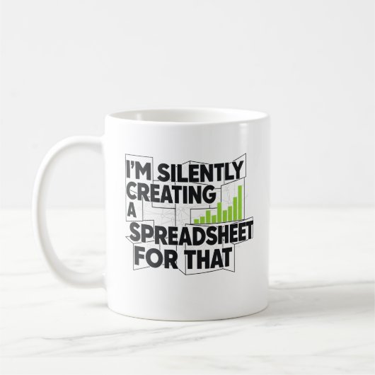 Tableau de croissance financière Mug Motivationnel (Gauche)