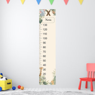 Tableau de croissance monogrammé au nom personnali