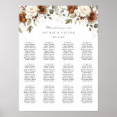 Tableau de disposition de mariage à 12 tables en c (Devant)