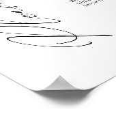 Tableau de disposition de mariage moderne minimali (Coin)