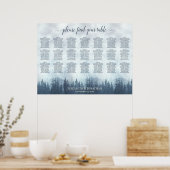 Tableau de disposition de mariage Rustique 21 Tabl (Cuisine)