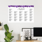 Tableau de disposition de réception de mariage aux (Bureau à domicile)