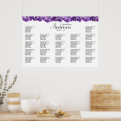 Tableau de disposition de réception de mariage aux (Cuisine)