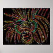 tableau de guerrier crânien (Devant)