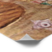 Tableau de Gustav Klimt : L'Expectation (1908) (Coin)