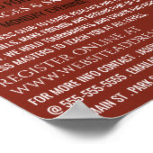 Tableau de jeu d'échecs, Club d'échecs Publicité (Coin)