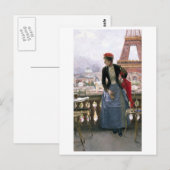 Tableau de la carte postale Tour Eiffel (Devant / Derrière)