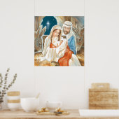 Tableau de la Nativité de l'étoile de Noël (Cuisine)