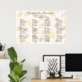 Tableau de la table de réception Feuille en chute (Bureau à domicile)