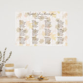 Tableau de la table de réception Feuille en chute (Cuisine)