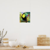 Tableau de l'affiche d'oiseaux Toco Toucan (Cuisine)