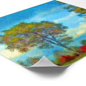 Tableau de l'arbre d'automne (Coin)