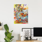 Tableau de l'artiste RobSKY (Bureau à domicile)